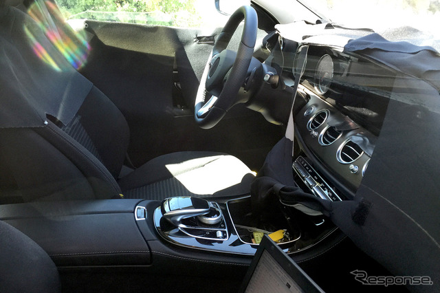 メルセデスベンツ Eクラス 次期型スクープ写真