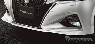 TRD の改良新型トヨタクラウン用パーツ