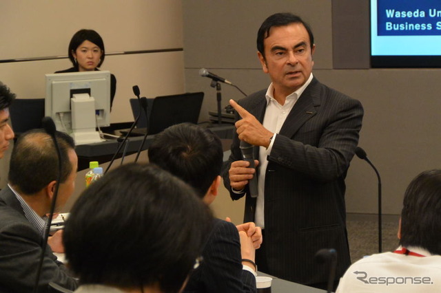 日産自動車 カルロス・ゴーン CEO