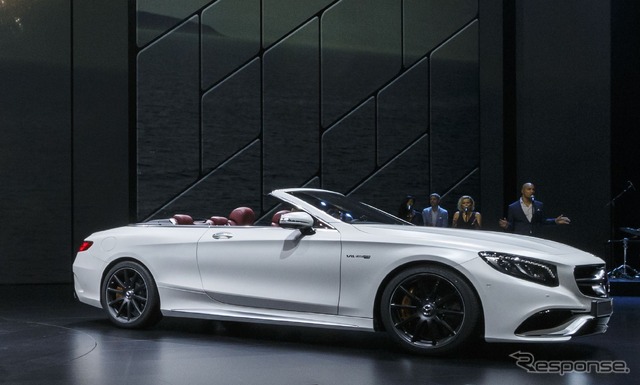 メルセデスAMG S63 4MATICカブリオレ(フランクフルトモーターショー15)