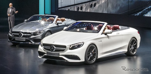 メルセデスAMG S63 4MATICカブリオレ（フランクフルトモーターショー15）