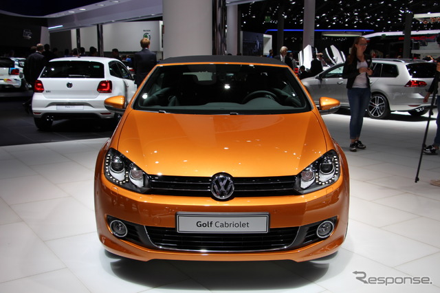 VW ゴルフ カブリオレ(フランクフルト・モーターショー15)
