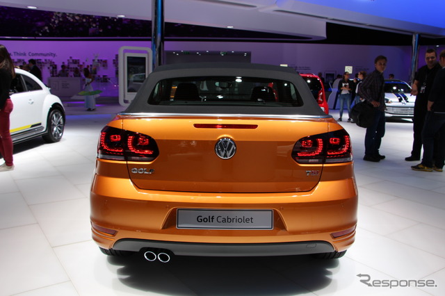 VW ゴルフ カブリオレ(フランクフルト・モーターショー15)