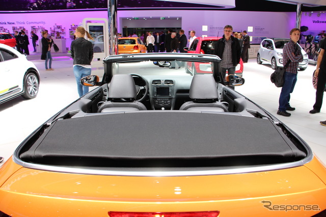 VW ゴルフ カブリオレ(フランクフルト・モーターショー15)