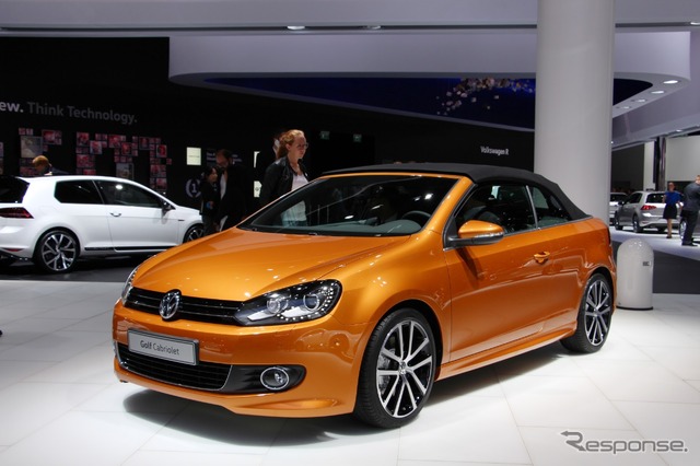 VW ゴルフ カブリオレ(フランクフルト・モーターショー15)