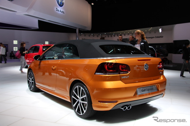 VW ゴルフ カブリオレ(フランクフルト・モーターショー15)