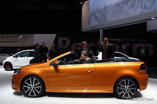 VW ゴルフ カブリオレ(フランクフルト・モーターショー15)