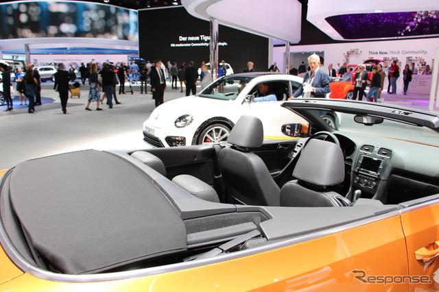 VW ゴルフ カブリオレ(フランクフルト・モーターショー15)