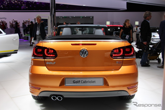 VW ゴルフ カブリオレ(フランクフルト・モーターショー15)