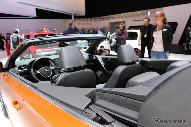 VW ゴルフ カブリオレ(フランクフルト・モーターショー15)