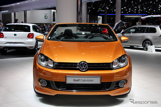 VW ゴルフ カブリオレ(フランクフルト・モーターショー15)