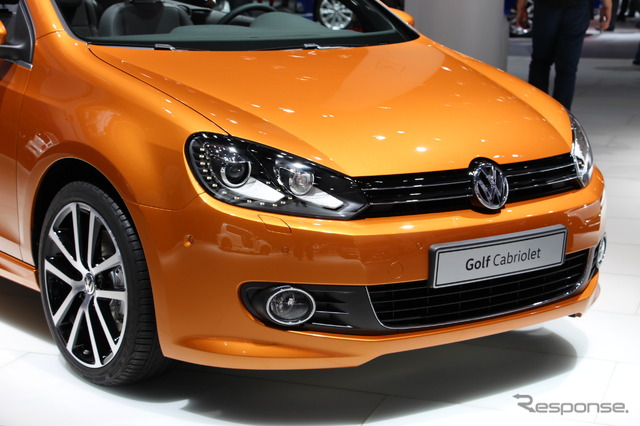 VW ゴルフ カブリオレ(フランクフルト・モーターショー15)