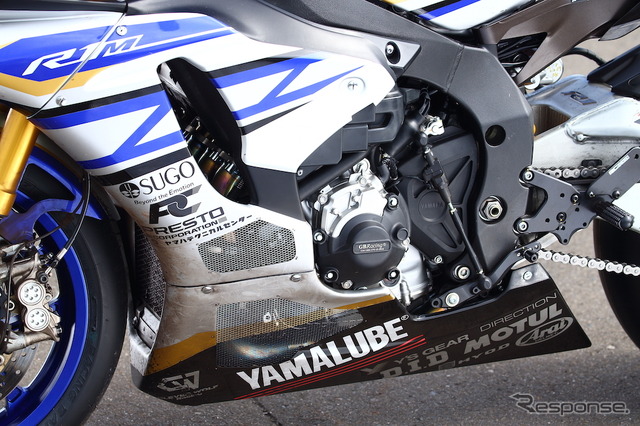 2015鈴鹿8時間耐久ロードレースSSTクラス優勝「team R1 & YAMALUBE」のYZF-R1。