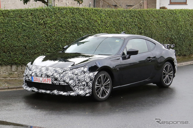 トヨタ GT86 スクープ写真