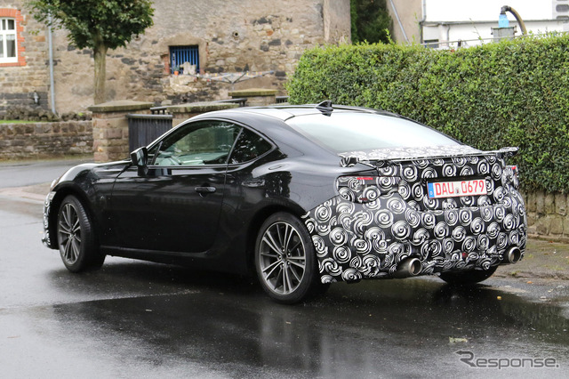 トヨタ GT86 スクープ写真