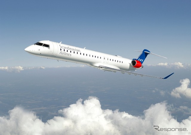 スカンジナビア航空のCRJ900