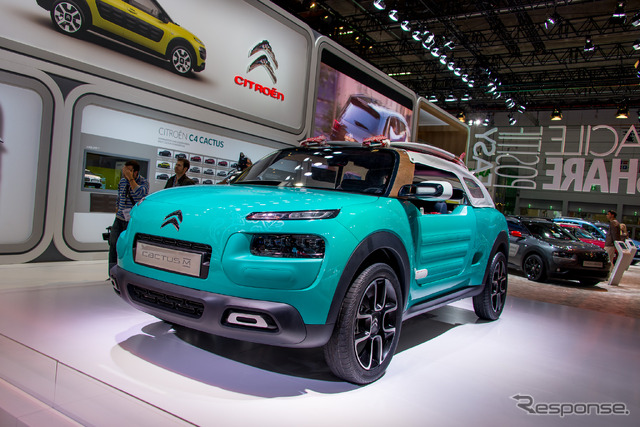 フランクフルト・モーターショー15で発表されたコンセプトカー、シトロエン カクタスM