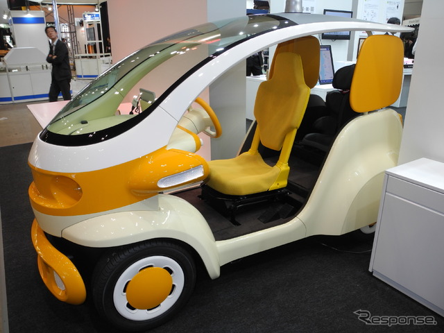 ピコグリッドシステムで使用される超小型電気自動車