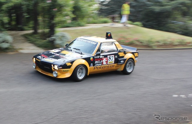 Red Tall Hill Challenger’s cup参加のフィアット X1/9プロトティーポ