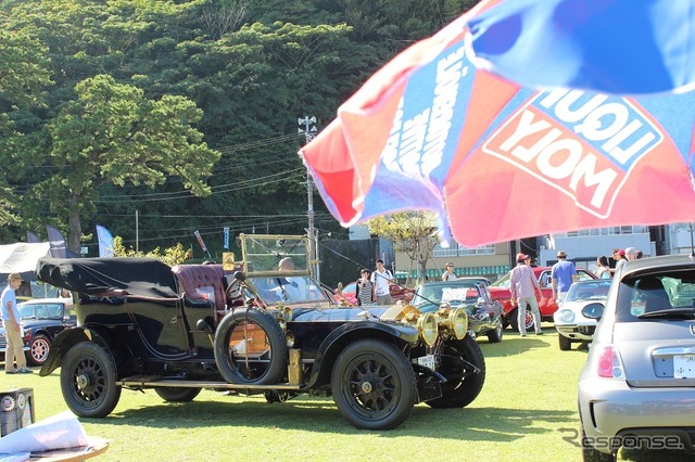 1910年式のロールスロイス シルバーゴースト