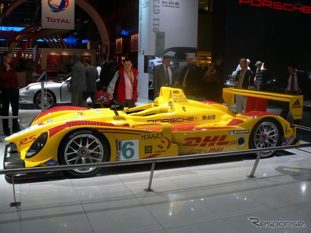 【パリモーターショー06】ポルシェの新型RSスパイダー