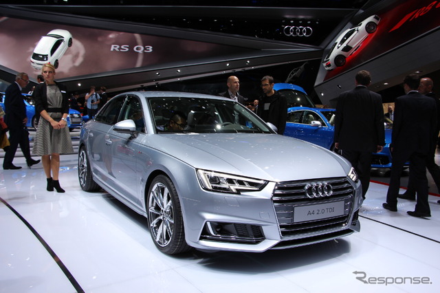 アウディ A4 新型(フランクフルトモーターショー15)