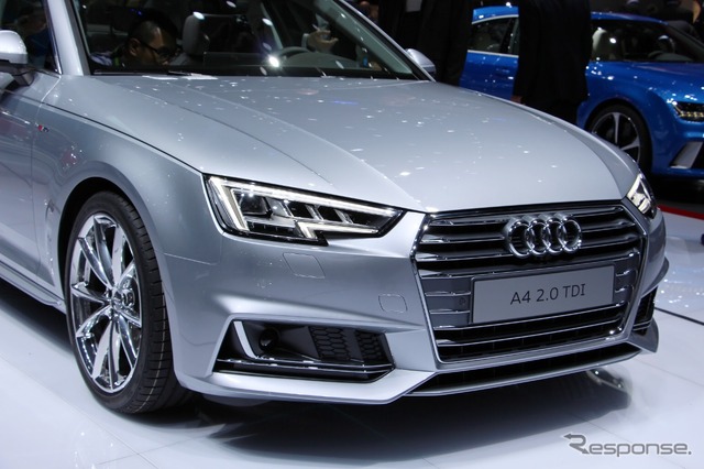 アウディ A4 新型(フランクフルトモーターショー15)
