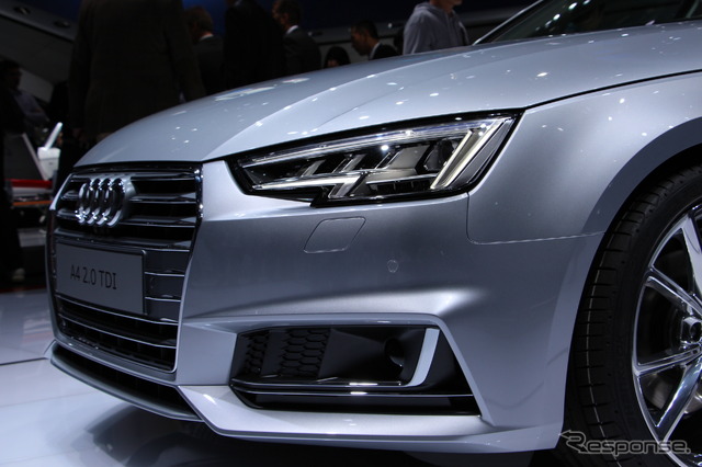 アウディ A4 新型(フランクフルトモーターショー15)