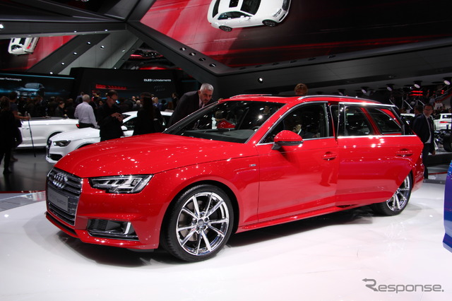 アウディ A4 新型(フランクフルトモーターショー15)