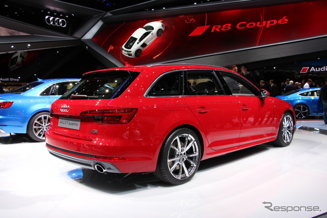アウディ A4 新型(フランクフルトモーターショー15)