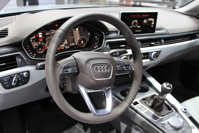 アウディ A4 新型(フランクフルトモーターショー15)