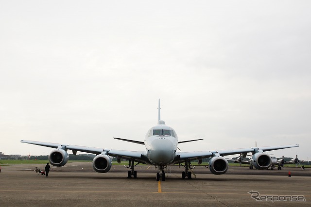 海上自衛隊が誇る最新鋭の対潜哨戒機、P-1［写真蔵］ 1枚目の