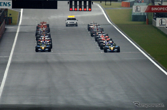 【F1中国GP】決勝…M. シューマッハが勝ち、タイに