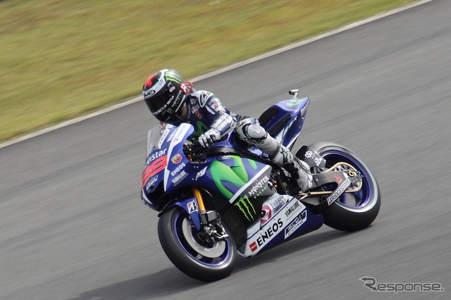 フリー走行3回目でも速さをみせたロレンソ