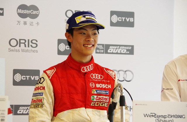 弱冠19歳のWei Fung THONG選手(Starspeed Racing)