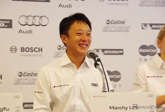 Audi Hong Kong TeamのMarchy LEE選手