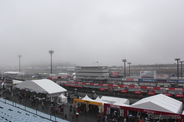 MotoGP日本GP、決勝は悪天候によりスケジュール変更