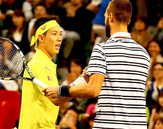錦織圭、楽天OP準決勝敗退…全米初戦で敗れたペールに再び敗北（c）Getty Images