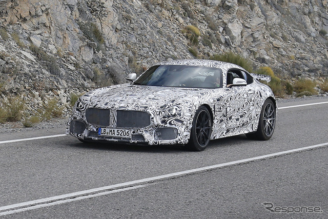 メルセデス AMG GT ブラックシリーズ スクープ写真