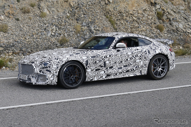 メルセデス AMG GT ブラックシリーズ スクープ写真