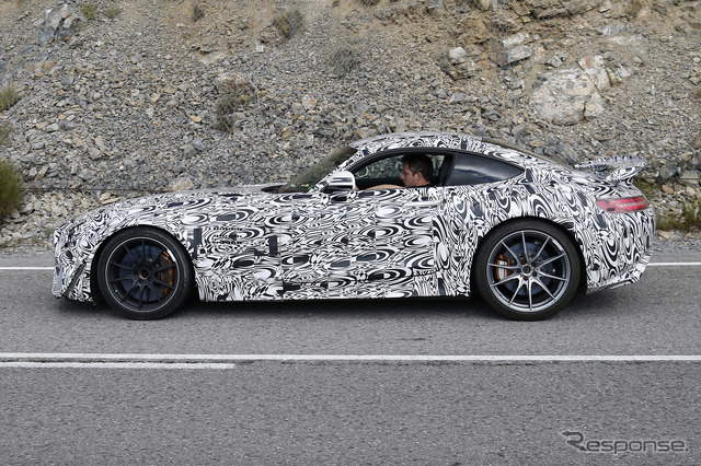 メルセデス AMG GT ブラックシリーズ スクープ写真