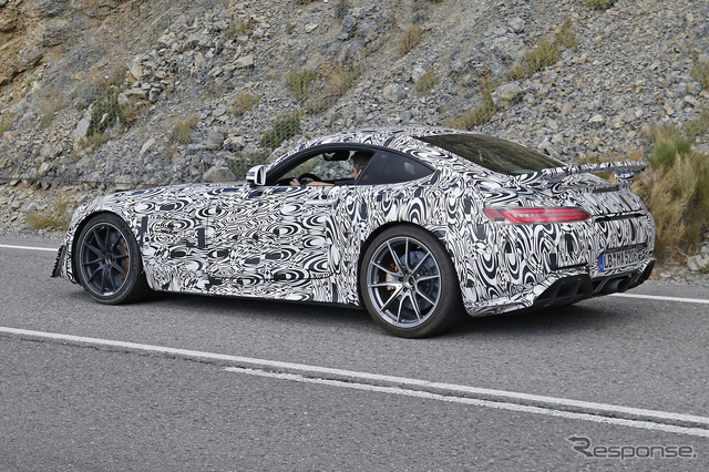 メルセデス AMG GT ブラックシリーズ スクープ写真