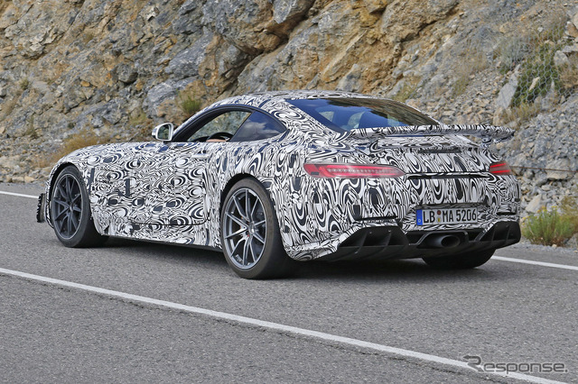 メルセデス AMG GT ブラックシリーズ スクープ写真