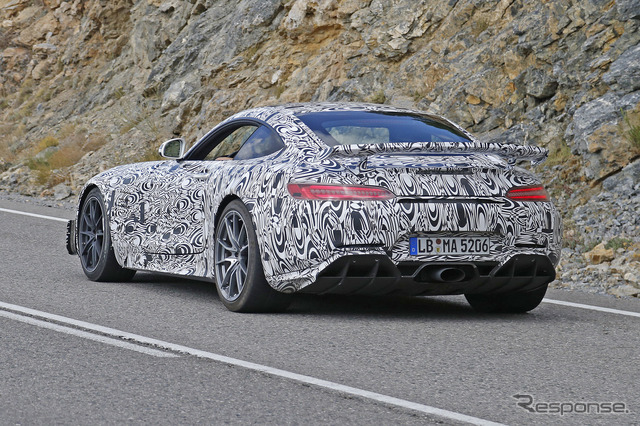 メルセデス AMG GT ブラックシリーズ スクープ写真