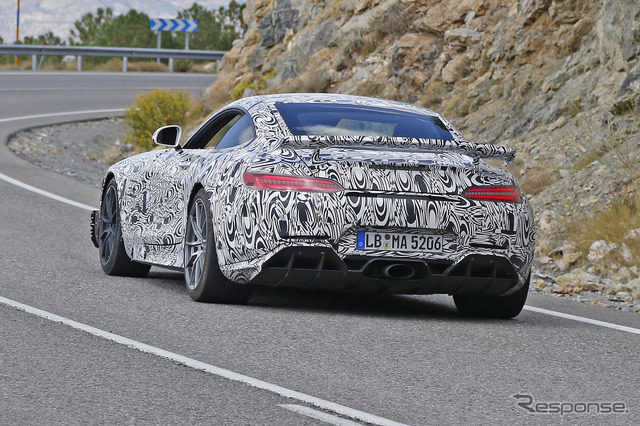 メルセデス AMG GT ブラックシリーズ スクープ写真