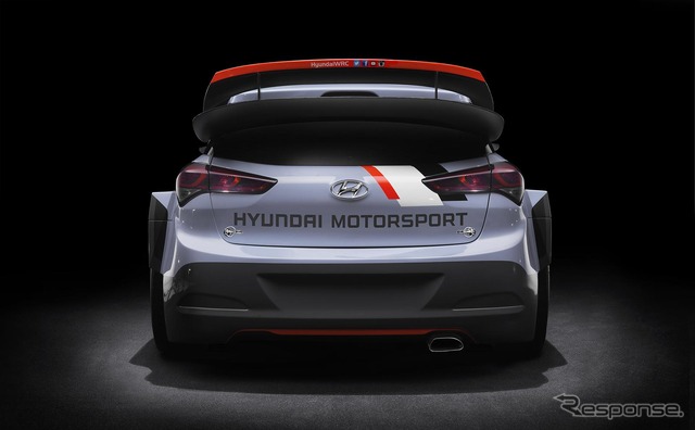 ヒュンダイ i20 WRC 新型のプレビューモデル