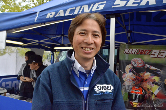 SHOEIの海老沢 孝さん。