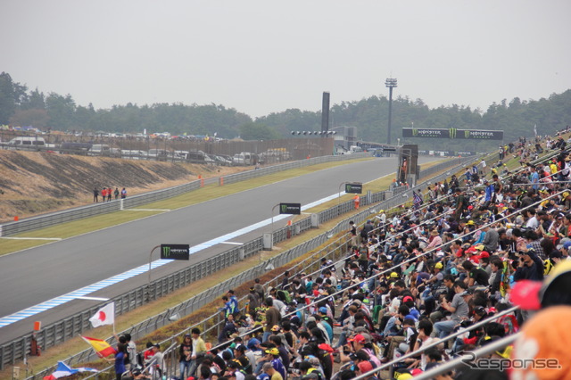 3日間で8万5000人を動員した2015MotoGP日本グランプリ