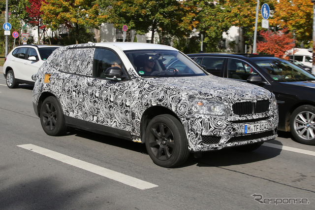 BMW X3 次期型スクープ写真