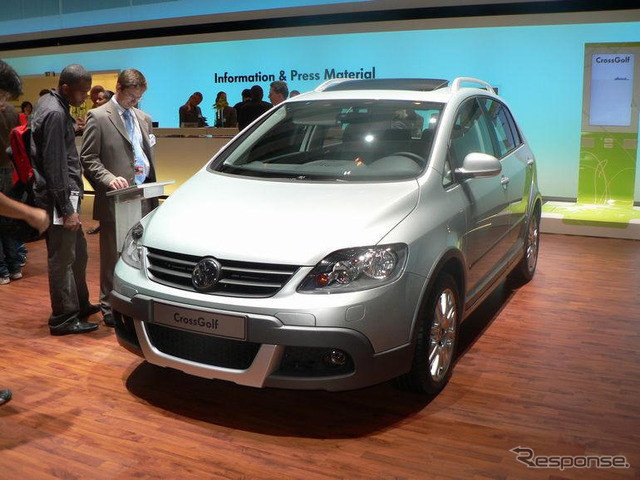 【パリモーターショー06】VW、クロスゴルフ も登場